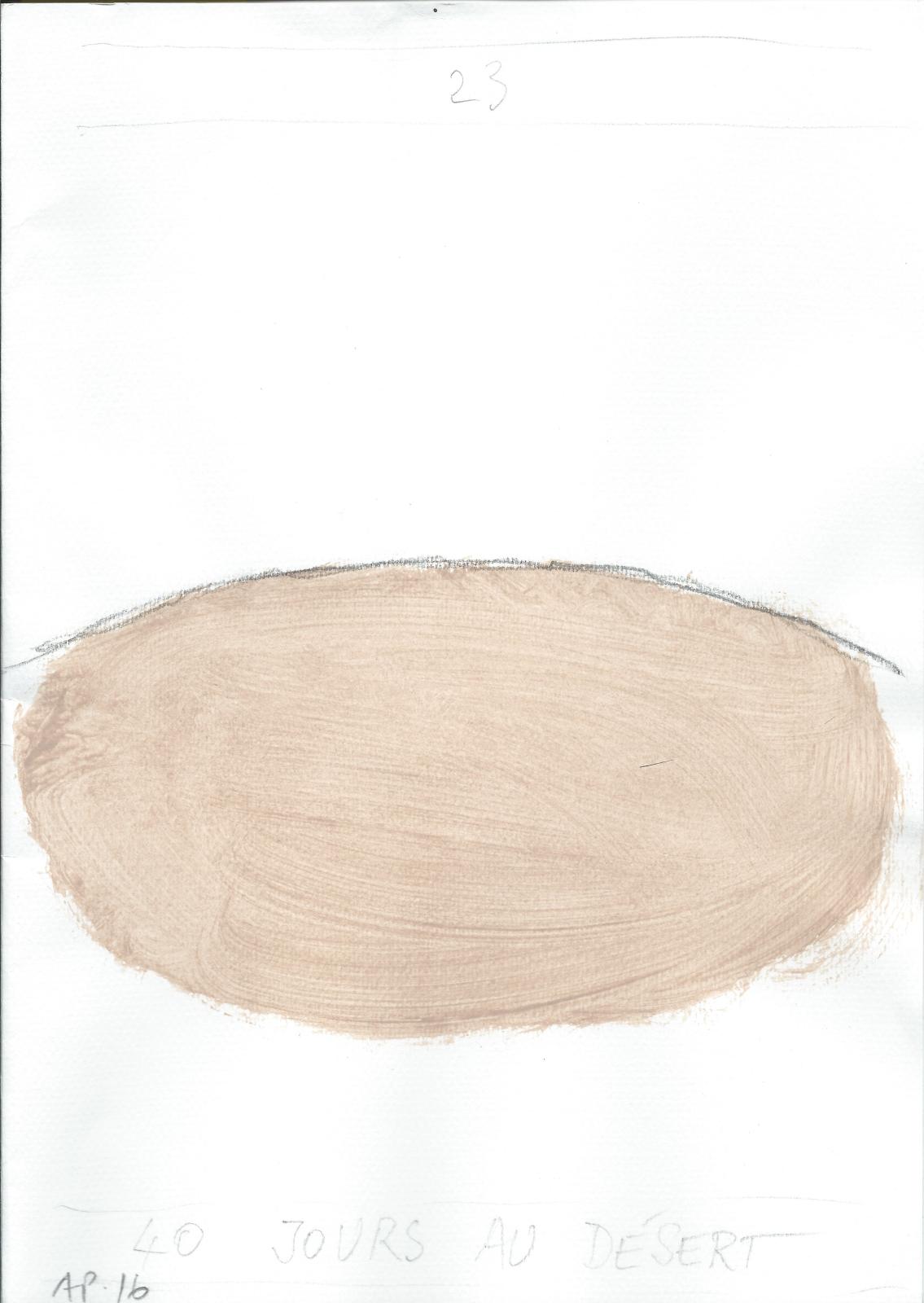 Mysterium 023, Quarante jours au désert, 2000/2016