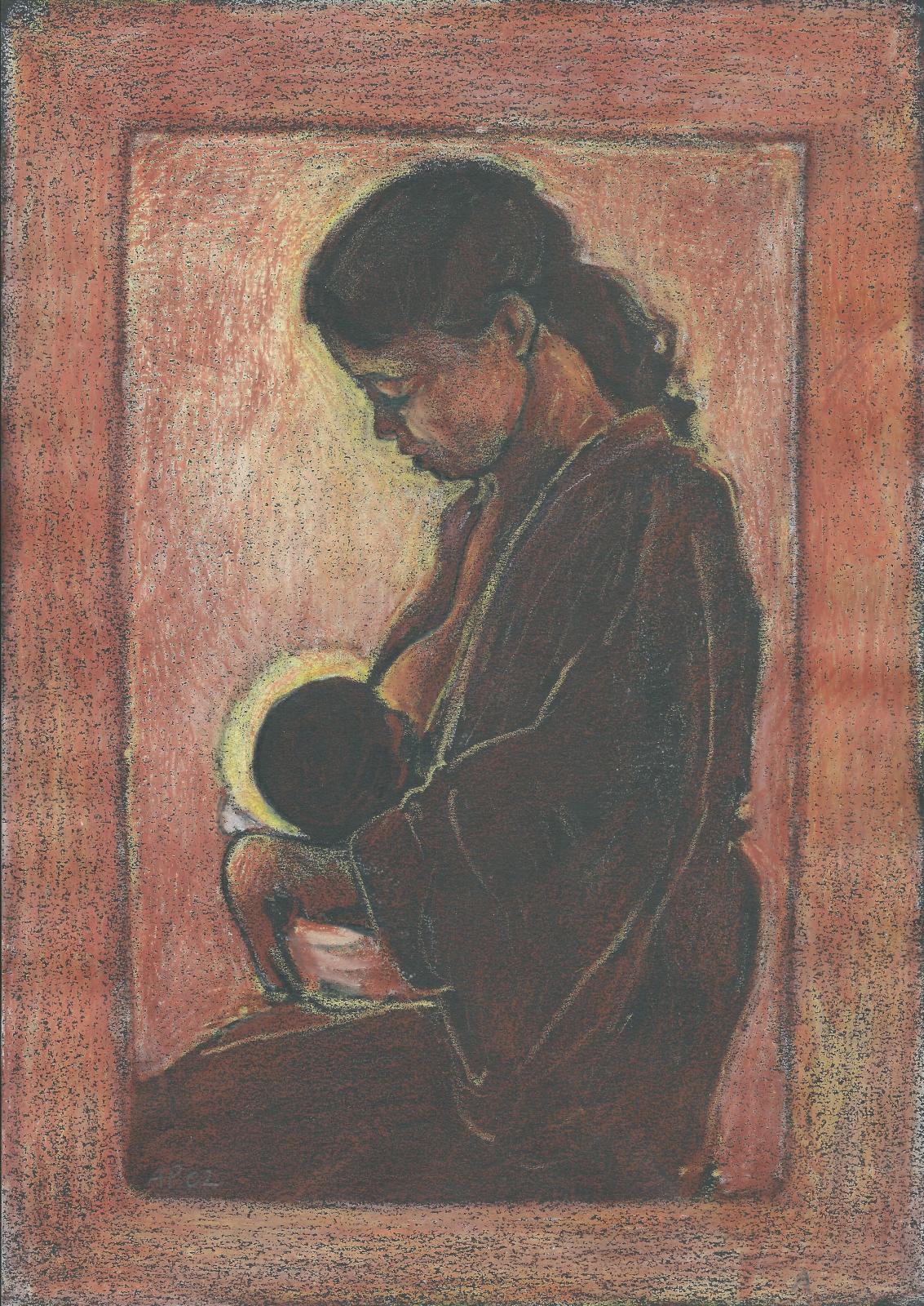 Augustin Pasquier, Mysterium et Pictura, Strate: 10 Nativité 02A