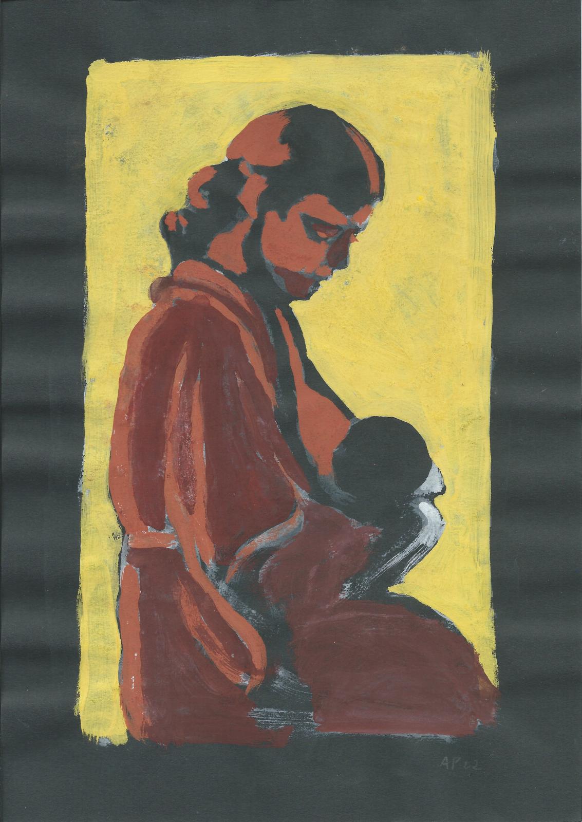 Augustin Pasquier, Mysterium et Pictura, Strate: 10 Nativité 02B