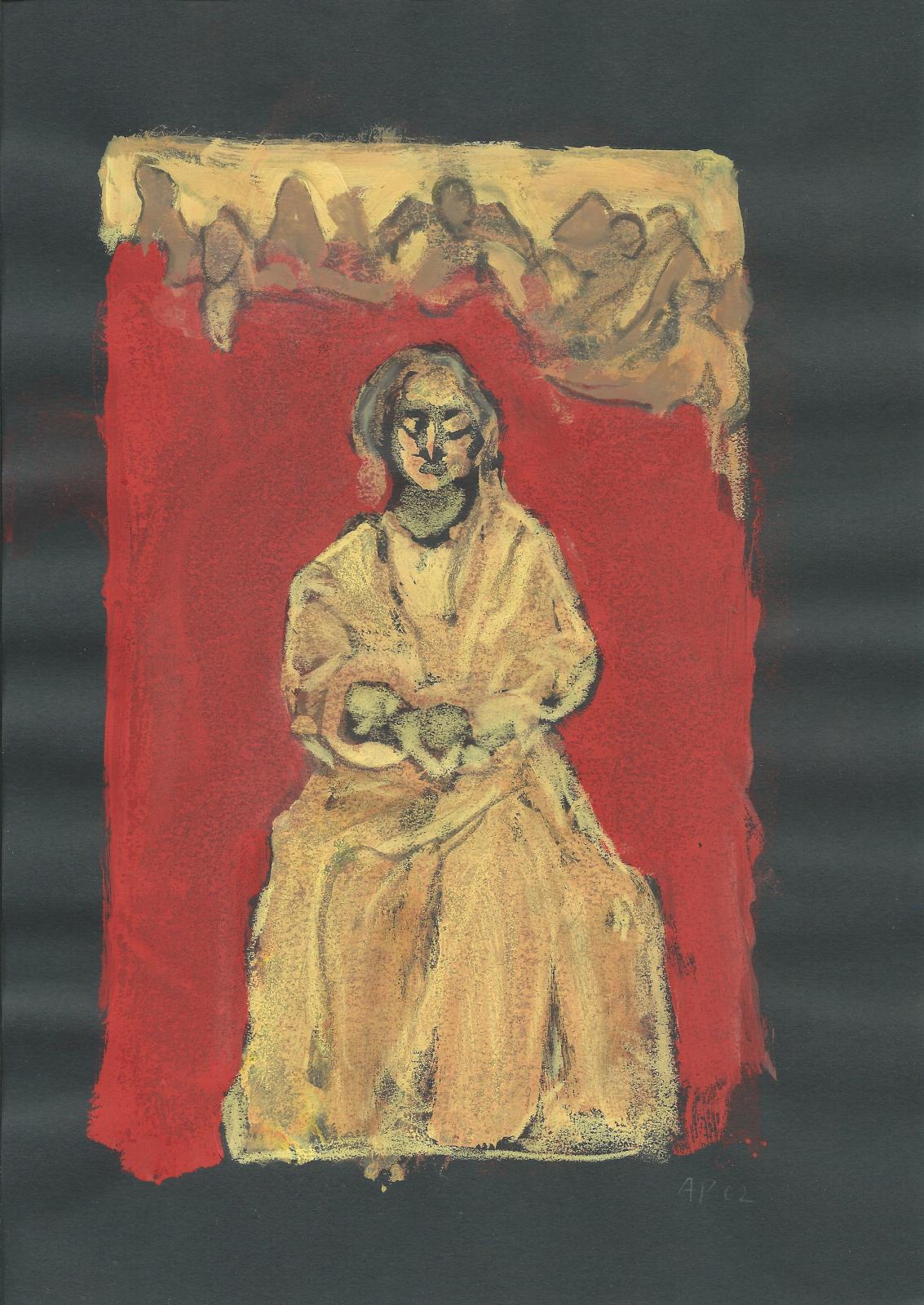Augustin Pasquier, Mysterium et Pictura, Strate: 10 Nativité 02D