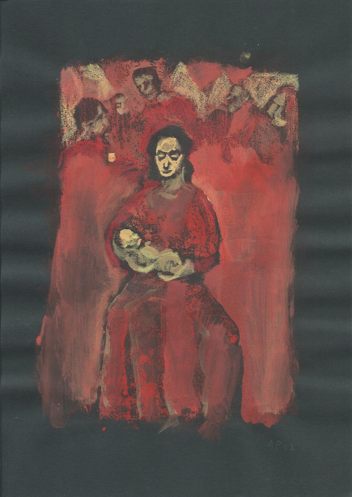 Augustin Pasquier, Mysterium et Pictura, Strate: 10 Nativité 02E