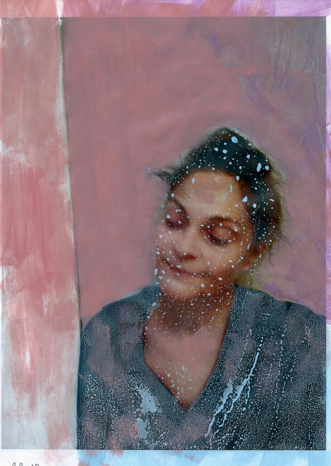 Augustin Pasquier, Portrait de Magali dans les buées, 2018