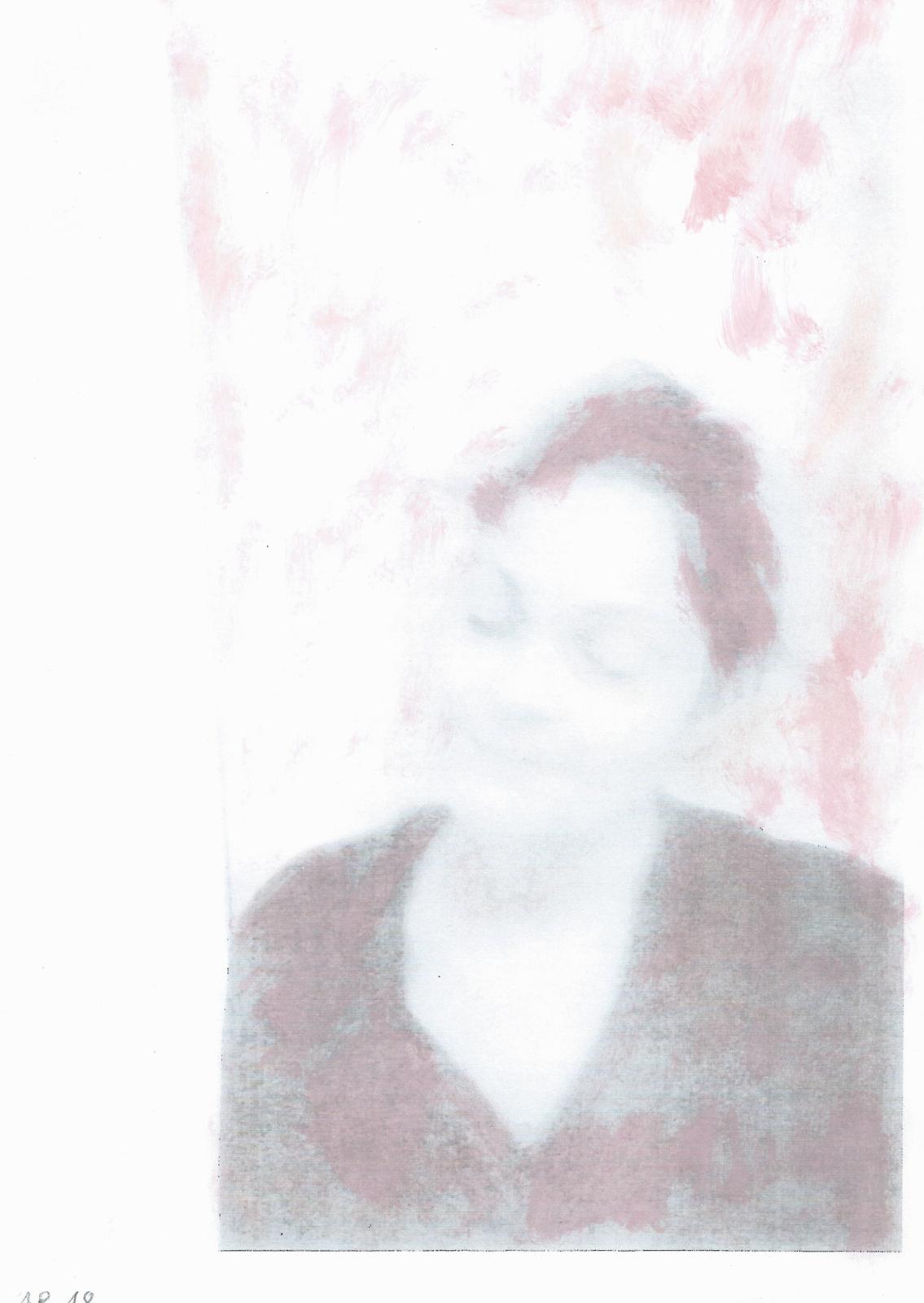 Augustin Pasquier, Portrait de Magali dans les brouillards, 2018